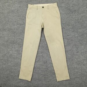 Haggar Slim Straight Chinos in Beige